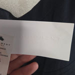 Equipment Navy Eclipse V Neck Pleated Viscose Midi Norice Dress Size 10 $450 Photo 6