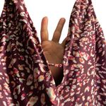 Shade & Shore  Plunge Front Swimsuit Boysenberry Size Large EUC #2482 Photo 5