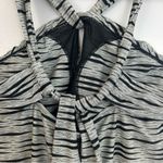 Athleta Kiki Printed Swim Halter Striped Dress Size Medium Photo 8