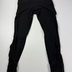 Athleta  Leggings Mesh Athletic Workout Running Athleisure‎ Black Size S Photo 0