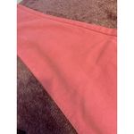 Just Black Denim Coral Pink High Rise Flare Jeans Raw Hem Size 29 Photo 11