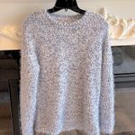 SO Sweater Comfy Cozy Blue Pullover Fluffy Acrylic Womens Small Photo 6