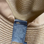 Vince Camuto Women's Wide Brim Sun Hat One Size Floral Scarf Band Tan Pink NWT Photo 7