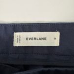 Everlane  The Bi-Stretch Flare Pant Size 14 Navy High Rise Flare Business Casual Photo 10