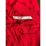 Free People NEW Size S Adella Maxi Slip Dress Sleeveless Boho Crochet Lace Red Photo 11