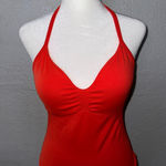 NWOT Dfyne Impact Longline Strappy Top Size Medium Red Photo 0