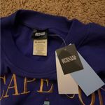 Cape Cod Purple Women’s Crewneck Blue Size XXL Photo 2