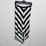 Aeropostale Black & White Striped High Low Pencil Skirt XS by Photo 5