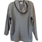 Calvin Klein Houndstooth Cowl Neck Sweater M Photo 0