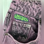 Empyre Tori Fuscia Acid Wash Skate Jeans Purple Size 4 Photo 2