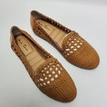 Me Too  Yondra18 Tan Woven Basket Slip On Loafers Size 8.5 New Photo 1