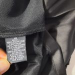 Dress Barn Dress Womens Size 10 Black Satin Retro Vintage Sleeveless Office Party Photo 3