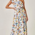 Emily Wonder Boho Floral One shoulder "Suzy" Sleeveless Ruffle dress Photo 0