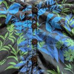 Liverpool Los Angeles Blue Topaz Short Sleeve Top -Size S Photo 9