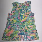 Lilly Pulitzer Essie Sun Floral Preppy Designer Beach Tropical Tank Blouse Small Photo 9