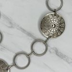 Chunky Studded Concho Silver Chain Belt One Size (OS) Western Boho Statement ✨ Photo 6