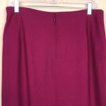 Liz Claiborne VTG  Dresses Magenta Fuchsia Career Office Party Pencil Skirt Photo 3