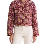 Avec Les Filles  Floral Multicolor Cropped Quilted Barn Jacket Size S Small NWT!! Photo 0