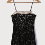 Lulus  Mini Dress Black Lace Photo 1