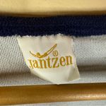 Jantzen Vintage 50s Navy Blue Nautical Old Fashioned Swimsuit Size 36 (SM) Swim Photo 1