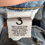 Almost Famous NWT  Juniors' Checkered Cutoff Shorts Medium Wash Size 3 Photo 12