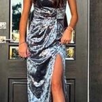 City Triangles Dillard's Prom Dress Metallic Photo 1