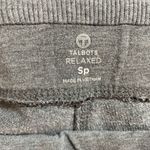 Talbots Women Relaxed Joggers SP Gray Straight Leg Stretch Casual Leisure Yogo Photo 1