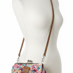 American Eagle  Purse Floral Bow Crossbody Kiss Lock Cottagecore Coquette Boho Photo 0