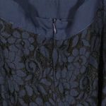 Lulus NWOT  Twirling Around Navy Blue Lace Skater Dress Photo 9