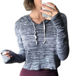 Abercrombie & Fitch Abercrombie‎ and Fitch Grey Cropped hoodie Size Small Photo 0