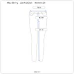 Mavi Jeans Mavi Adriana Super Skinny Dark Blue Jean Women 29 (32X31) Mid Rise Stretch Denim Photo 8