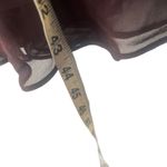 Jones New York Dress Y2k Size 10 Brown Chiffon 100% Silk Beaded Midi Dress Photo 10