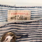 Free People conductor stripe capris Photo 4