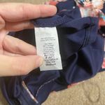 fab'rik  floral print navy blue halter romper Photo 6