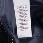 Anthropologie Worth Black Neon Popcorn Tweed Lightweight Wool Coat Photo 8