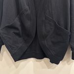 Sweaty Betty  Cora Batwing Cardigan Black Soft Cozycore Relaxed Fit Pockets Small Photo 3