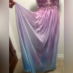 Boho Rainbow Fairy Pink Blue Ombre Gender Reveal Maxi Dress Sz S NWT see pics Photo 7