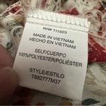 AUW  Floral Blouse - Red, Yellow, Green Photo 3