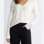 Take out size long neck sweater White Size L Photo 0