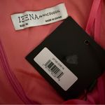 Mac Duggal  Off The Shoulder Ruched Waist Slit Metallic Gown Coral 27152 Sz 16 Photo 5