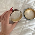 Handmade Lot Of 2 Bohemian Style Cuff Bangle Bracelet Art Blue Purple Photo 7