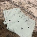 Juicy Couture  Blue Palm Tree Shorts Size Medium Photo 5