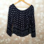 Aeropostale  Blue Cold Shoulder Blouse  Photo 7