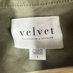 Velvet by Graham & Spencer Nicola Casual Jacket Size Large Green Photo 2