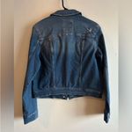 SO Women’s Blue Jean Jacket, Classic Oversized Denim Photo 1