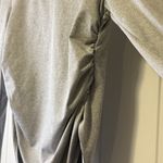 SheIn Bodysuit, Viral TikTok Women's Light Gray Long Sleeve Stretchy Size Large Photo 5