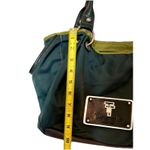 Tignanello Forest Green Shoulder Bag Handbag Purse Carry All Nice Roomy Bag Photo 5