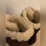 Sorel  Women's Brown suede leather Shearling platform Joan of artic boots 9.5 Photo 7