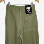 SANDRINE ROSE X FREE PEOPLE Wide Leg Pant Jeans‎ Size 24 Army Green NEW Photo 5
