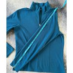 The North Face  Women's Ocean Blue TKA 100 Fleece Quarter Zip Outdoor Size Medium Photo 6